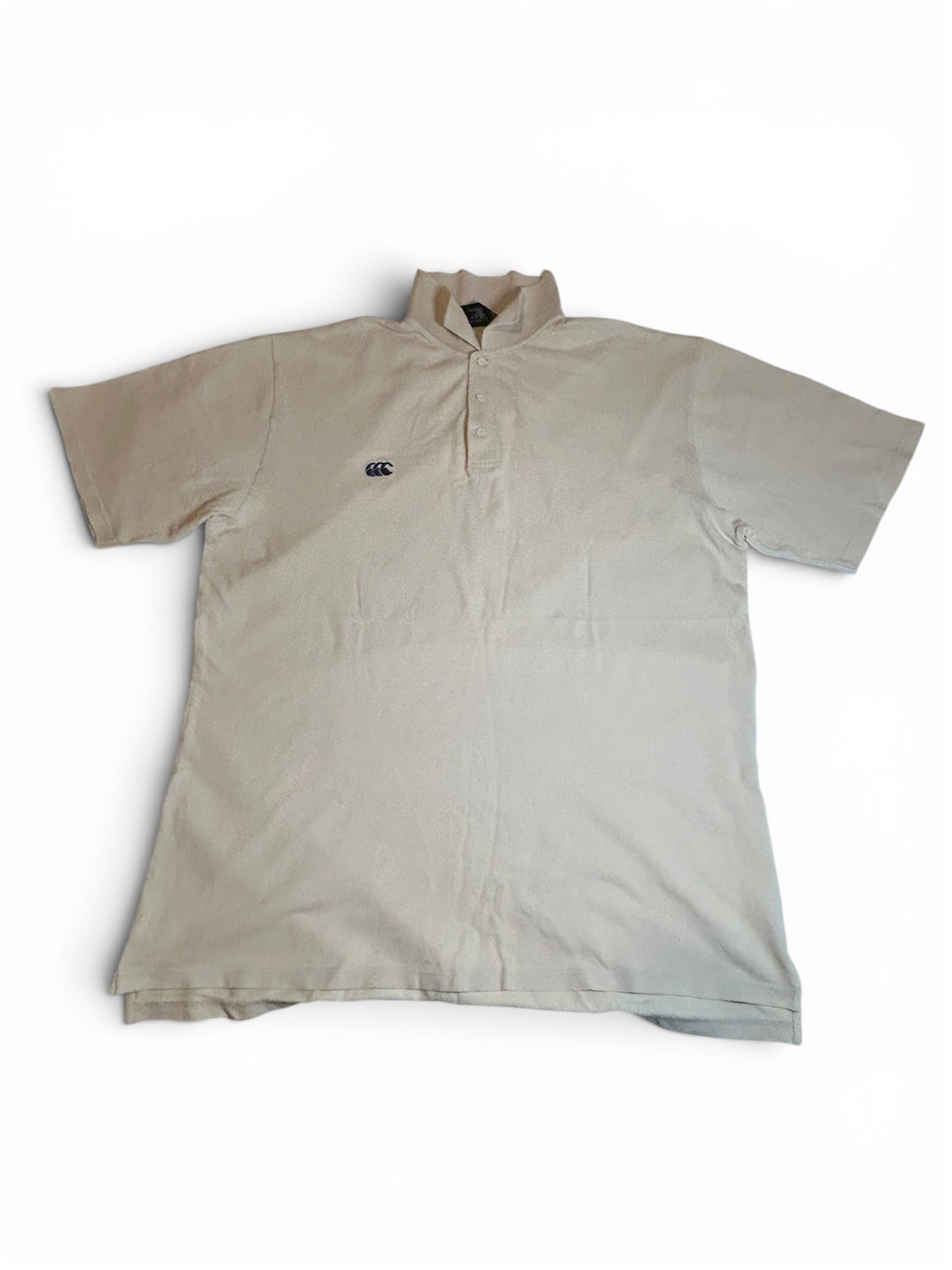 Canterbury Of New Zealand Beige Polo Shirt (Mens)